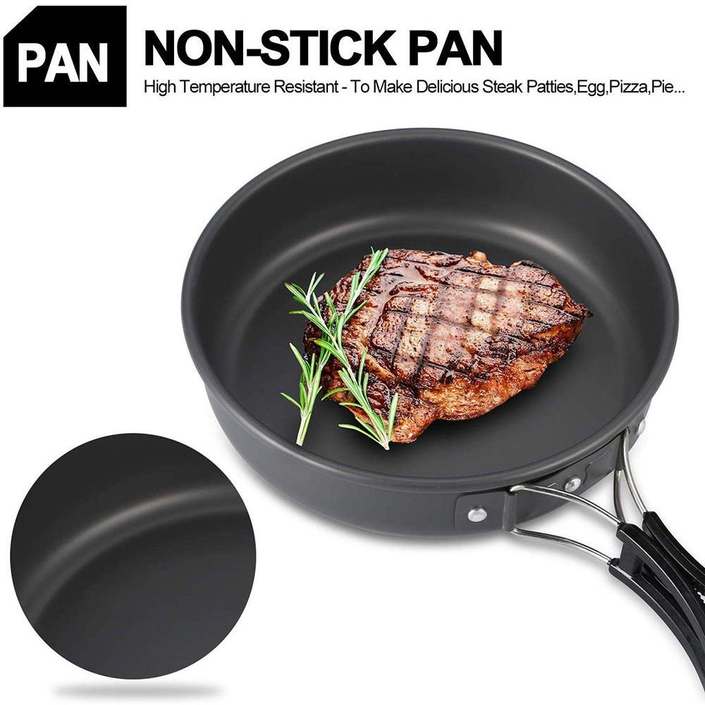 مجموعة أدوات الطهي للتخييم الخ - مراجعة Camp Utensil Set وسعره