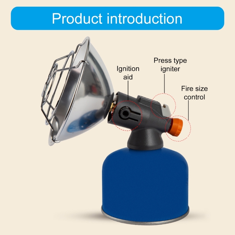 المحمولة بيزو الإشعال سخان الغ - مراجعة Outdoor Camping Gas Heater وسعره